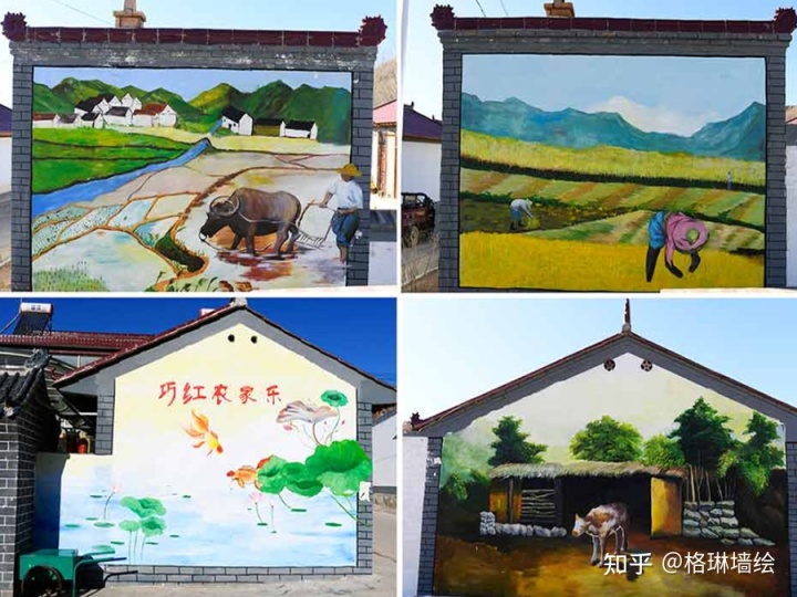 美麗鄉(xiāng)村文化墻彩繪_美麗鄉(xiāng)村墻壁畫_美麗鄉(xiāng)村墻繪設計圖